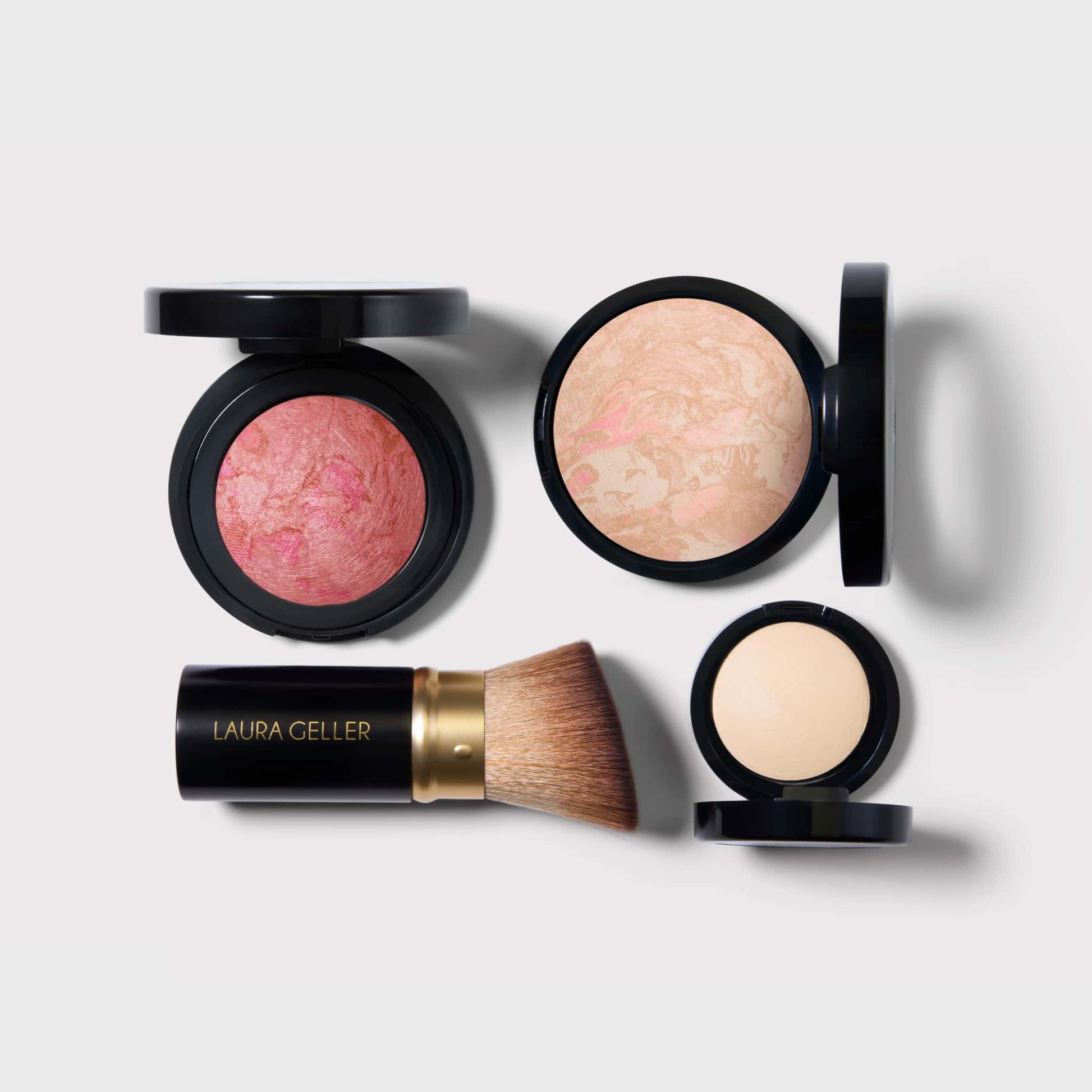 The Daily Routine: Natural Finish Full Face Kit (4 PC) porcelain