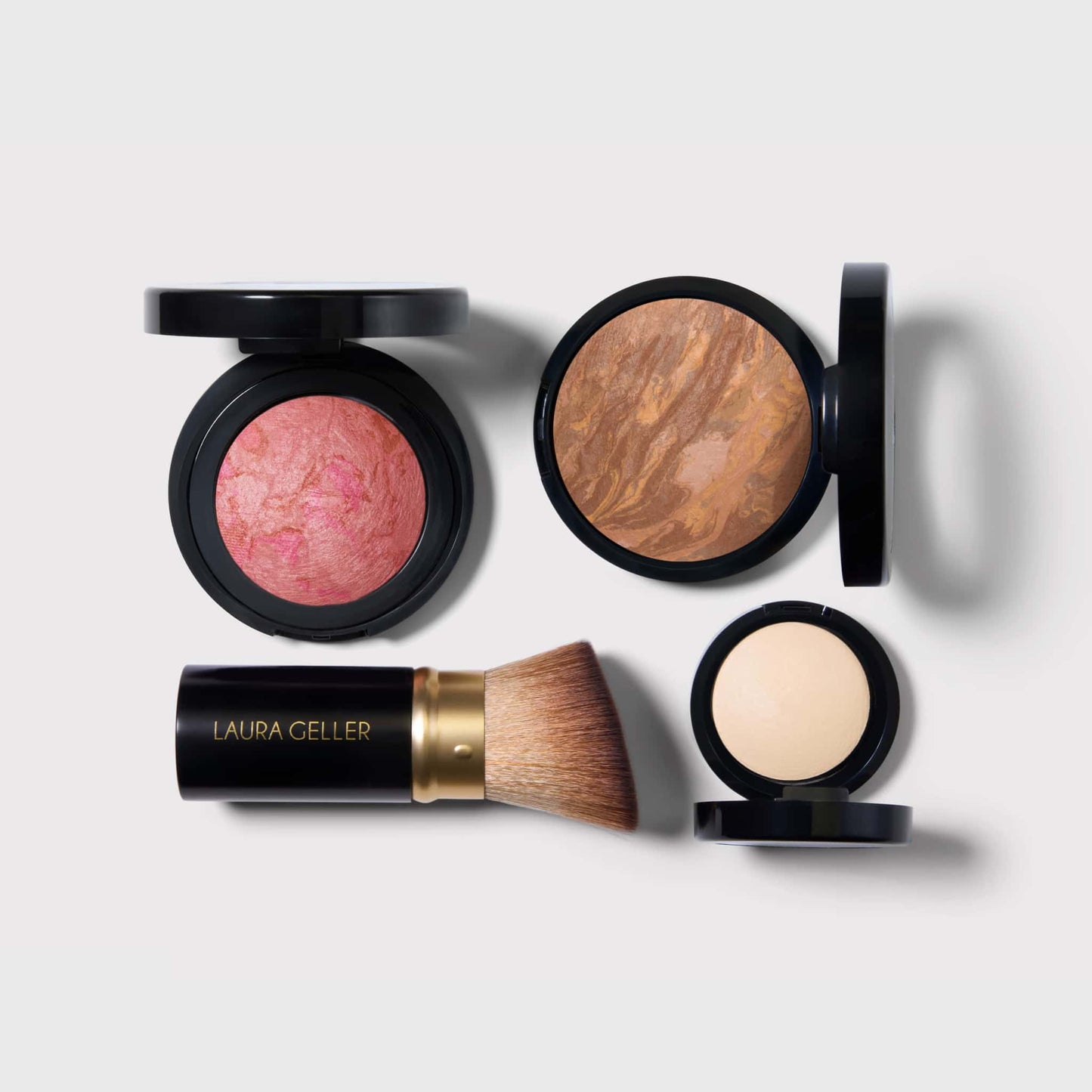 The Daily Routine: Natural Finish Full Face Kit (4 PC) tan