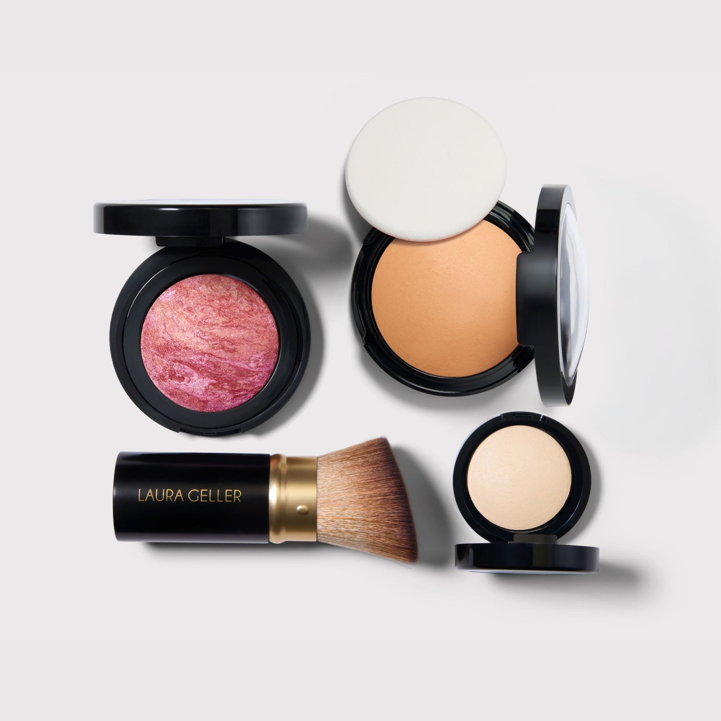 Daily Routine Full Coverage Kit w Highlighter - golden medium