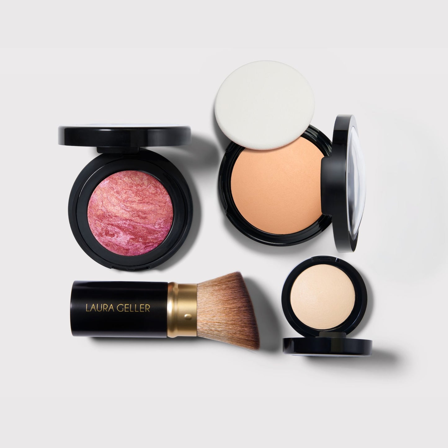 Daily Routine Full Coverage Kit w Highlighter - light