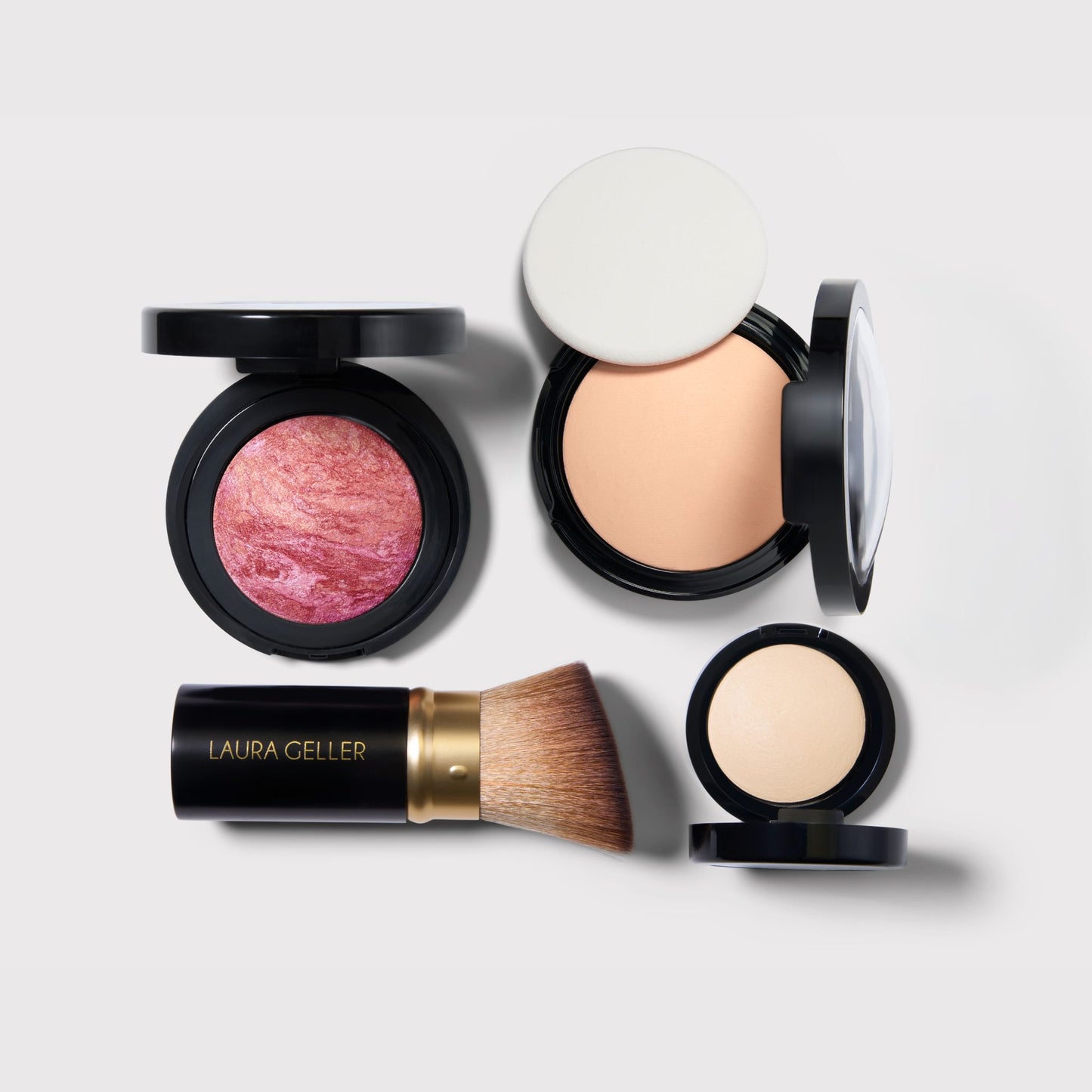 Daily Routine Full Coverage Kit w Highlighter - porcelain