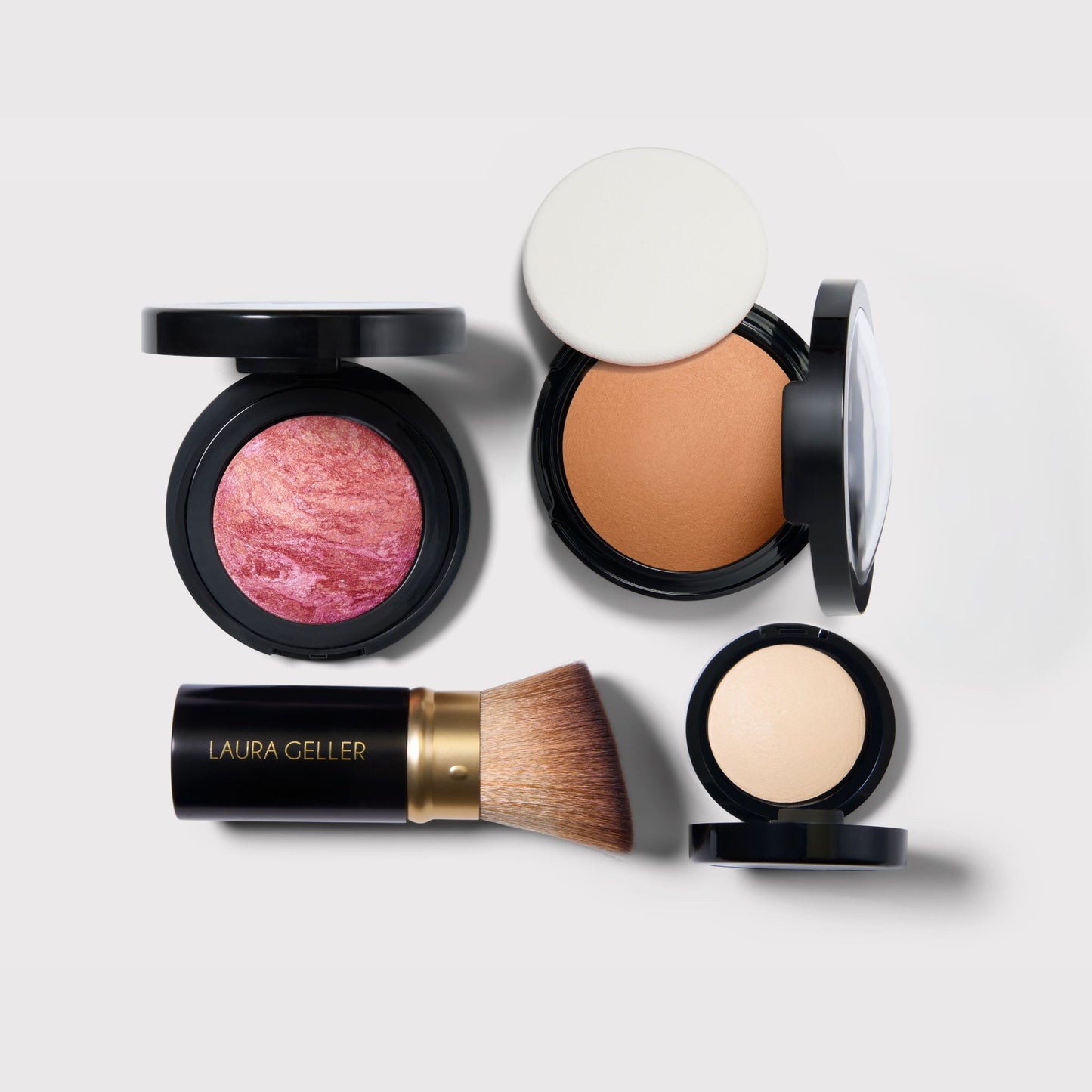 Daily Routine Full Coverage Kit w Highlighter - tan