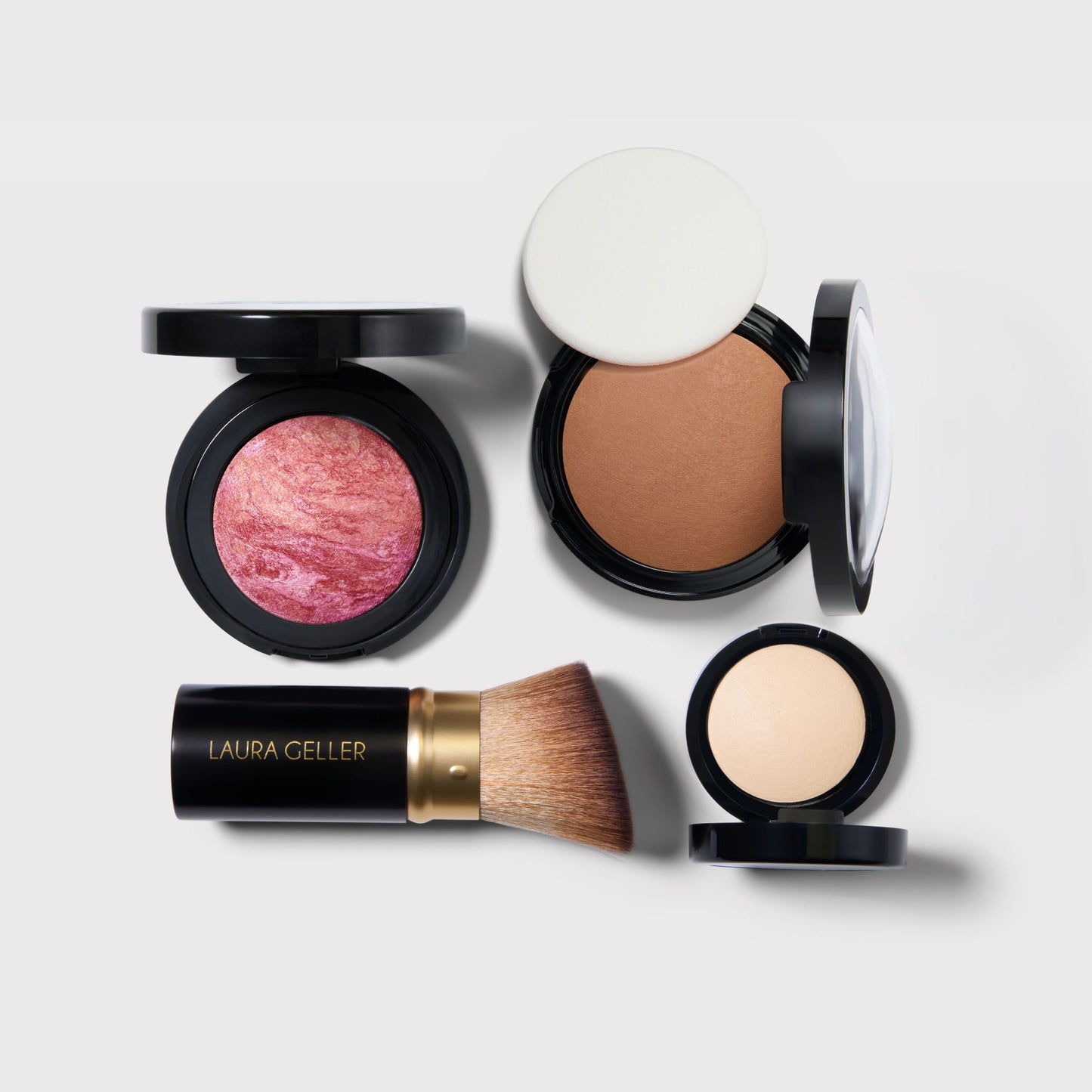 Daily Routine Full Coverage Kit w Highlighter - toffee