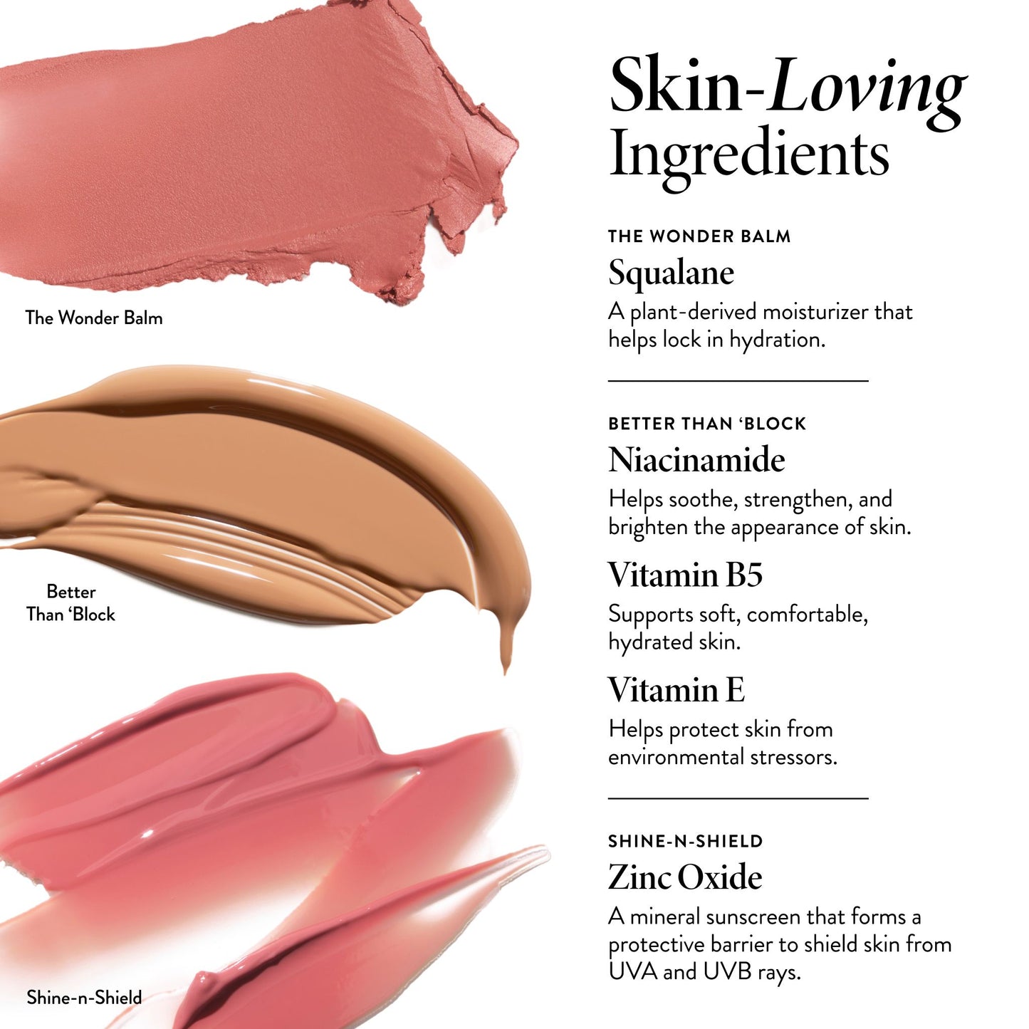 Good Skin SPF Kit (4PC) key ingredients