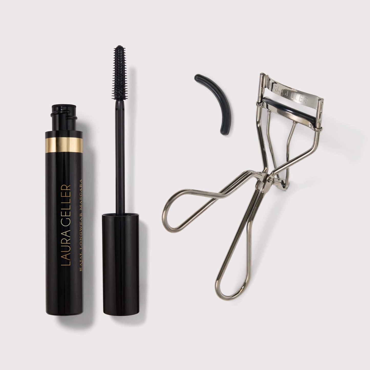 Black Kajal Mascara & Eyelash Curler Soldier