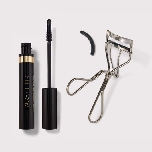 Black Kajal Mascara & Eyelash Curler Soldier