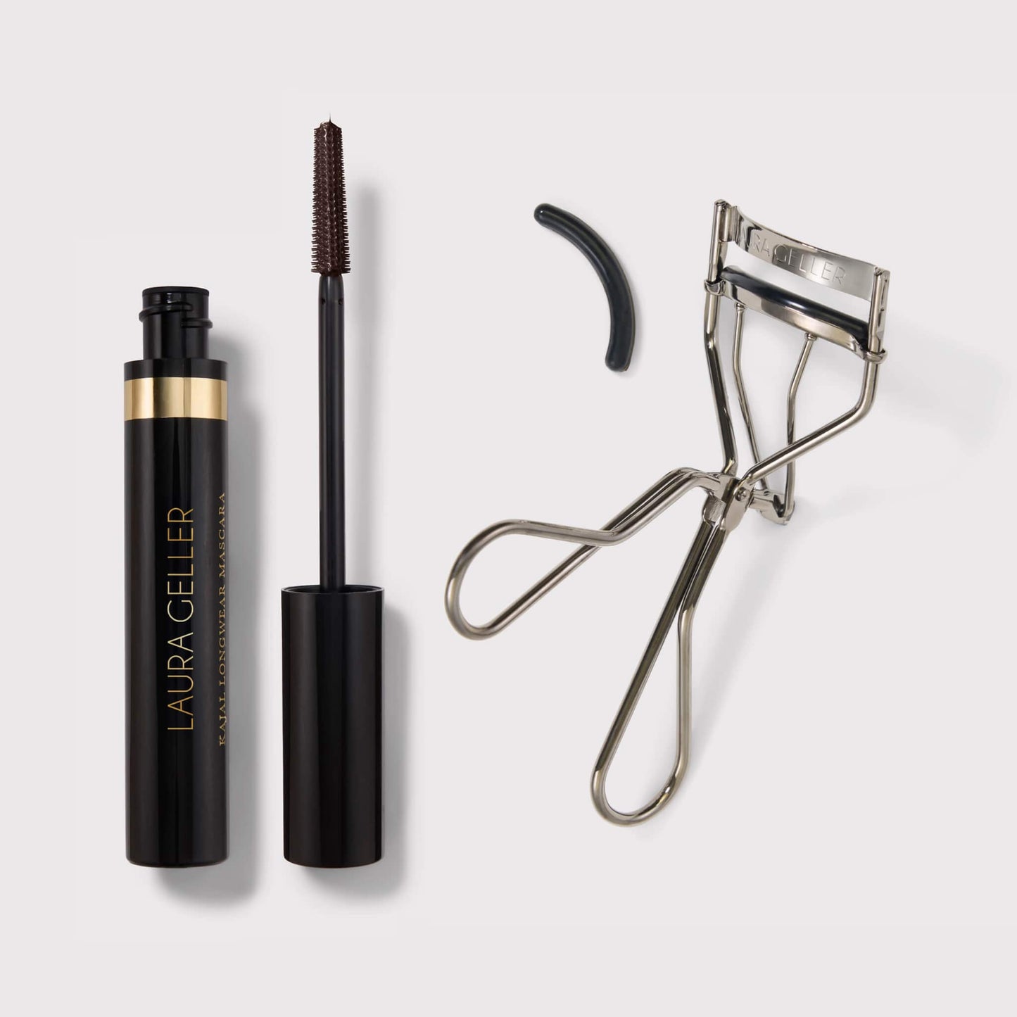 Brown Kajal Mascara & Eyelash Curler Soldier