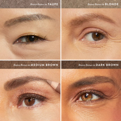 Laura’s Eye Framing Essentials (3PC) brow model grid
