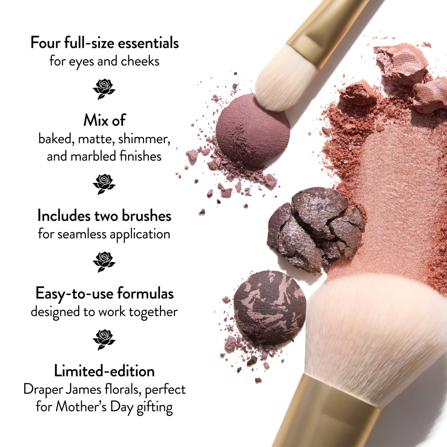 Draper James x Laura Geller Full Collection product benefit