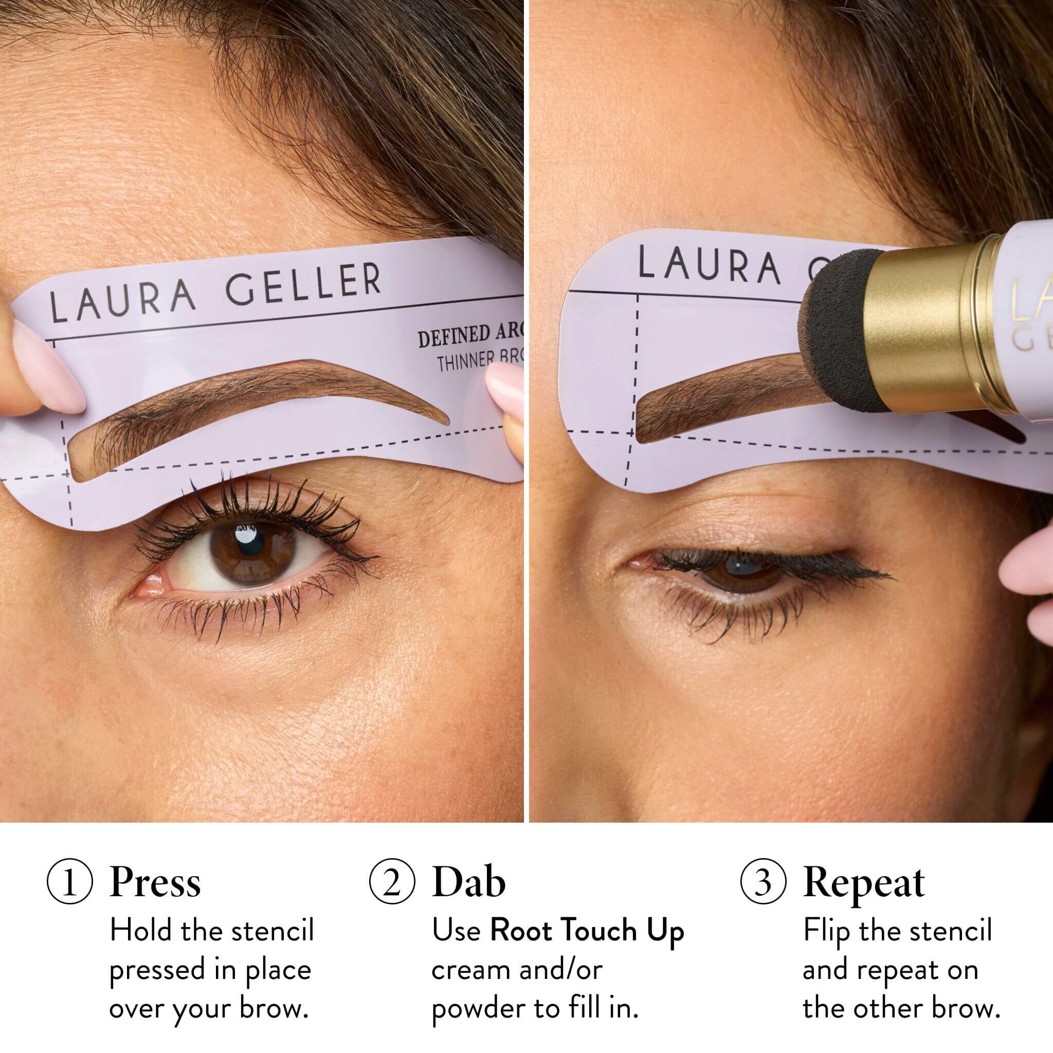 Root Touch Up Brow Duo (2PC) – Laura Geller Beauty