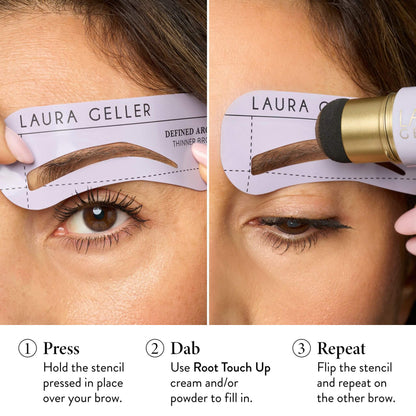 Root Touch Up Brow Duo (2PC) how to apply