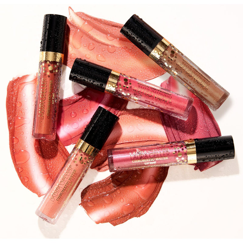 Laura Geller Chromatic Water Lip Tint Group Lifestyle