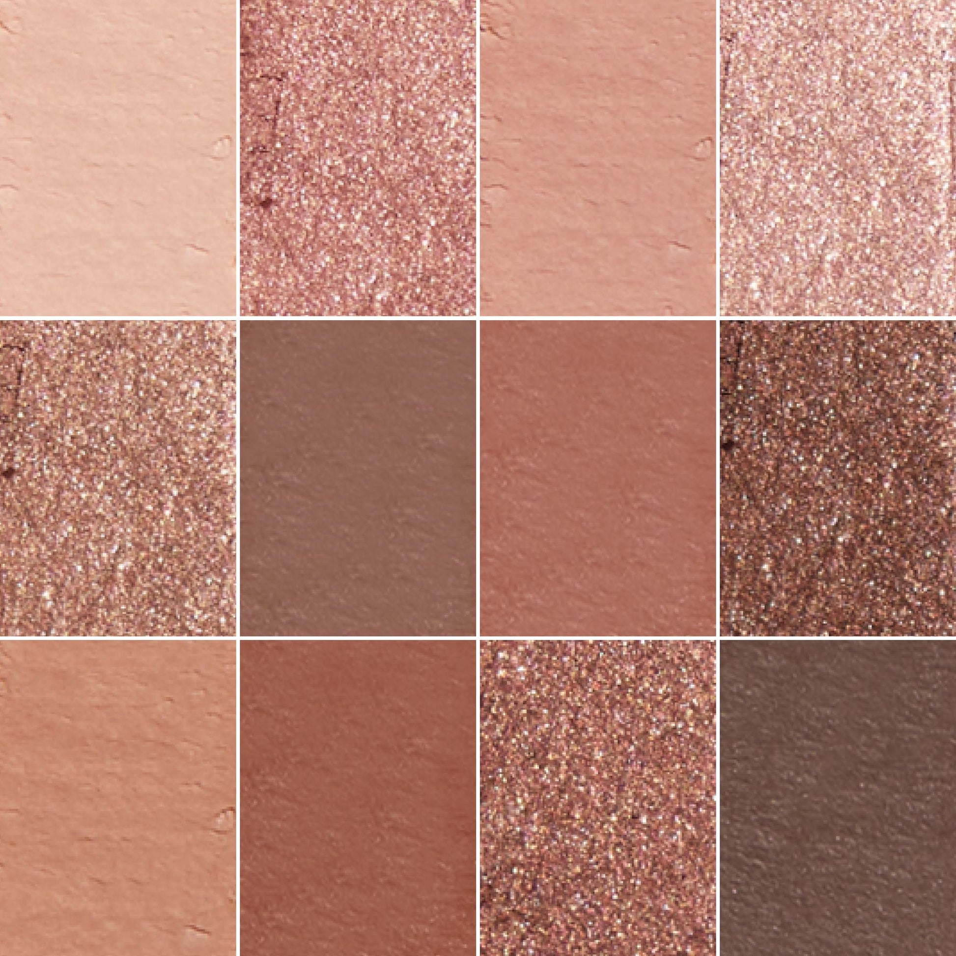Wearables Multi-Finish Eyeshadow Palette: Beauty Basics texture