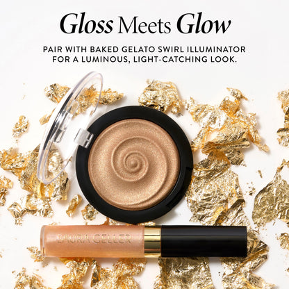 Color Luster Lip Gloss pairs well with Baked Gelato