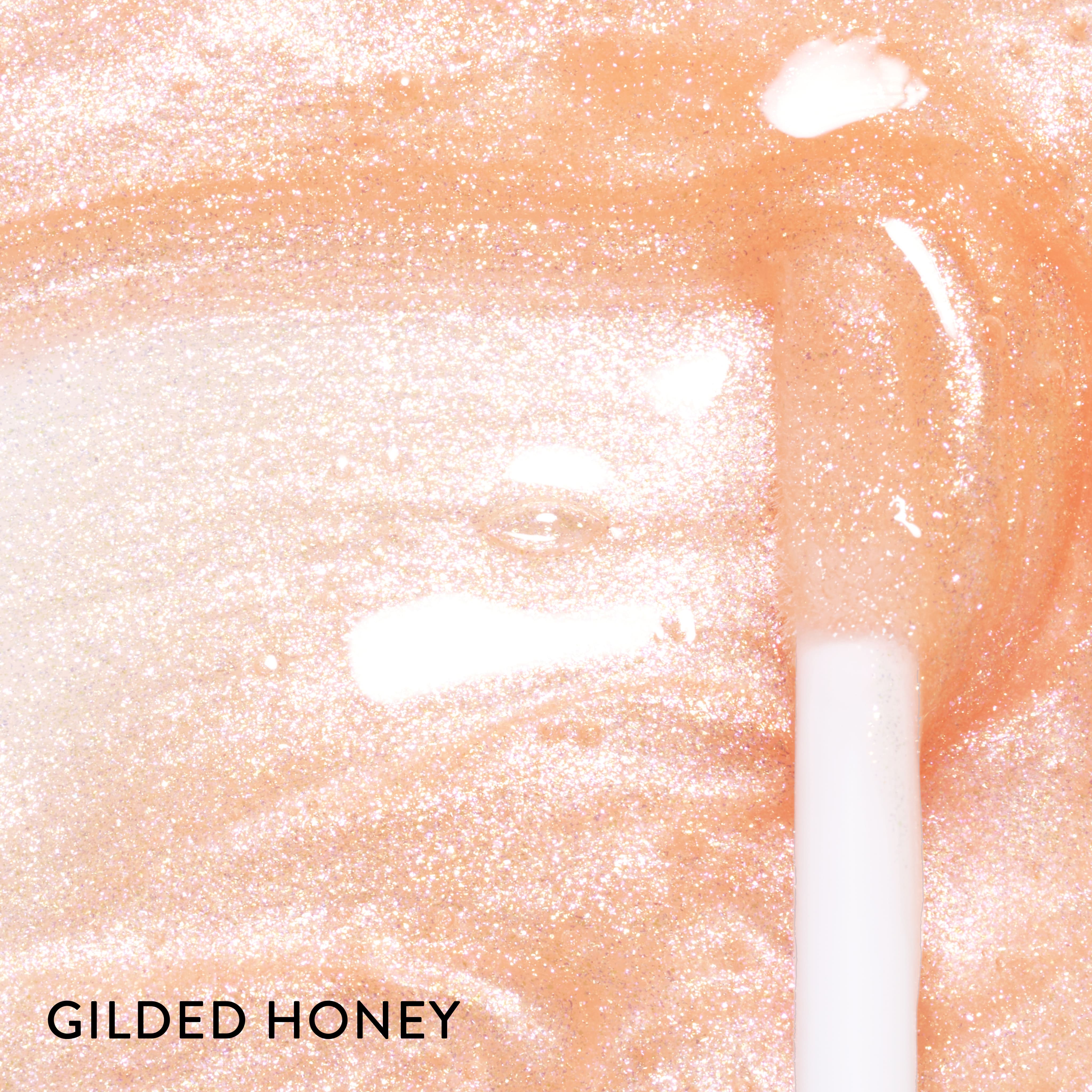 Color Luster Lip Gloss Gilded Honey texture image