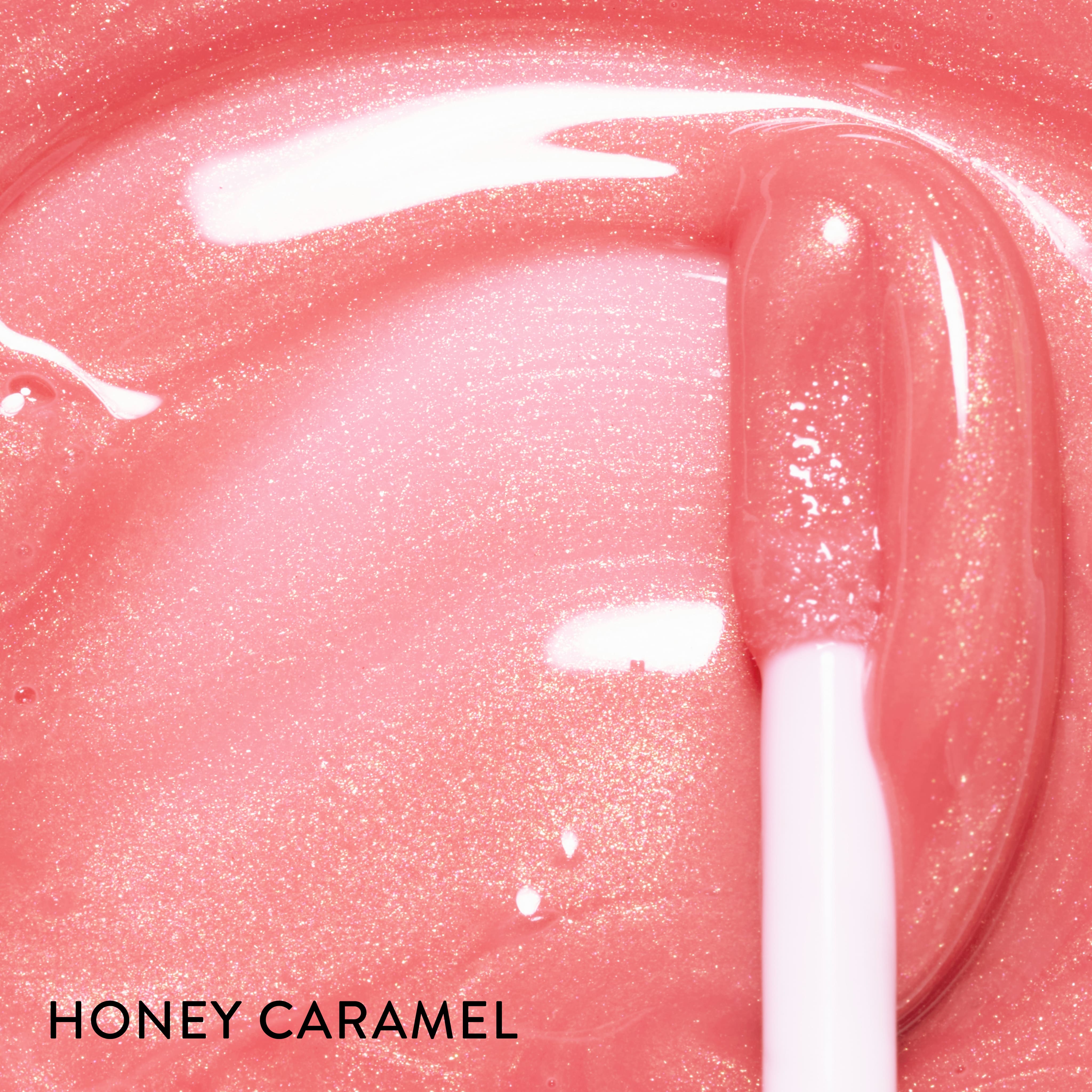 Color Luster Lip Gloss Honey Caramel texture image