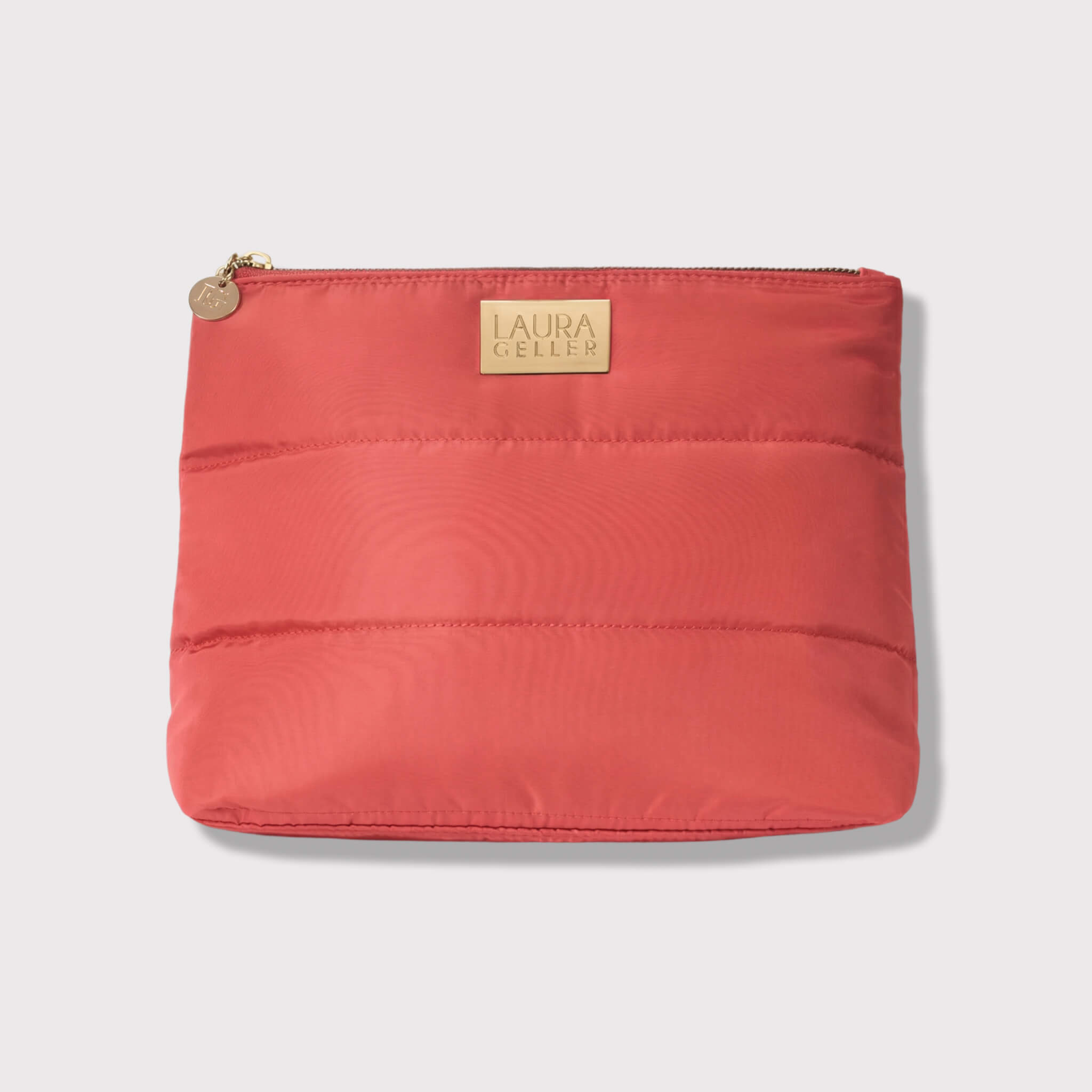 Coral Makeup Bag