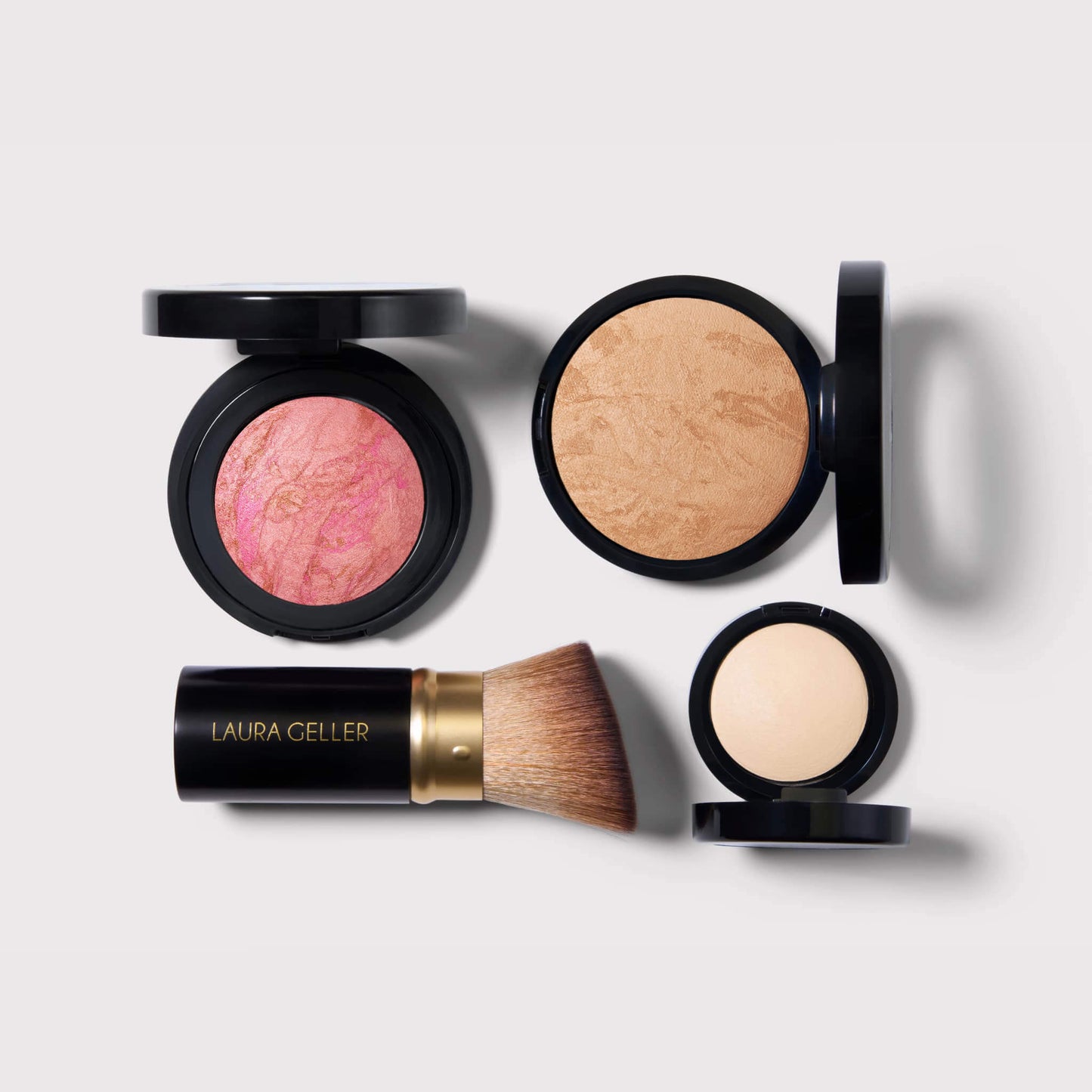 Daily Routine: Natural Finish Full Face Kit - golden medium