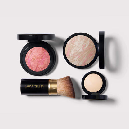 Daily Routine: Natural Finish Full Face Kit - porcelain