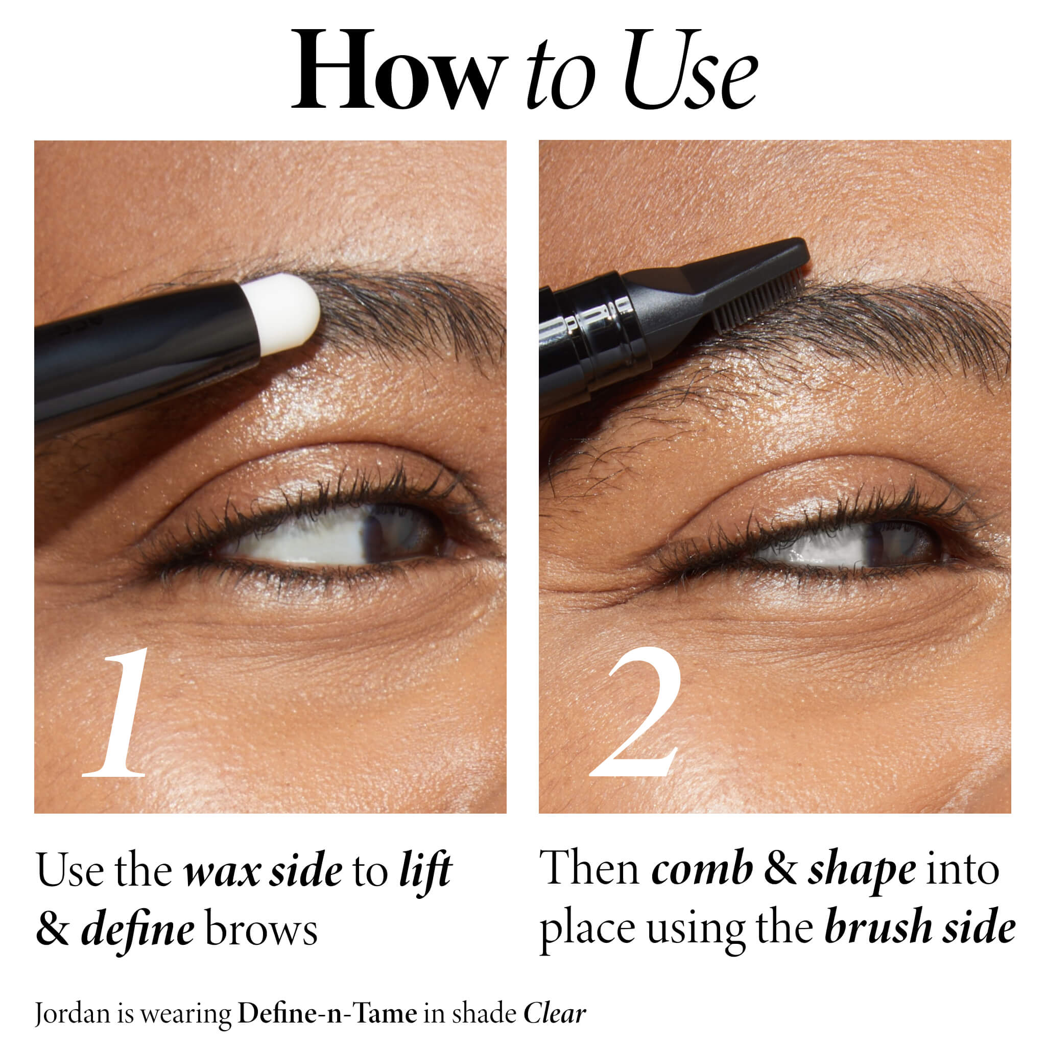 Define-n-Tame Brow Lifting Stick | Two-in-One Brow Lifting and Shaping ...