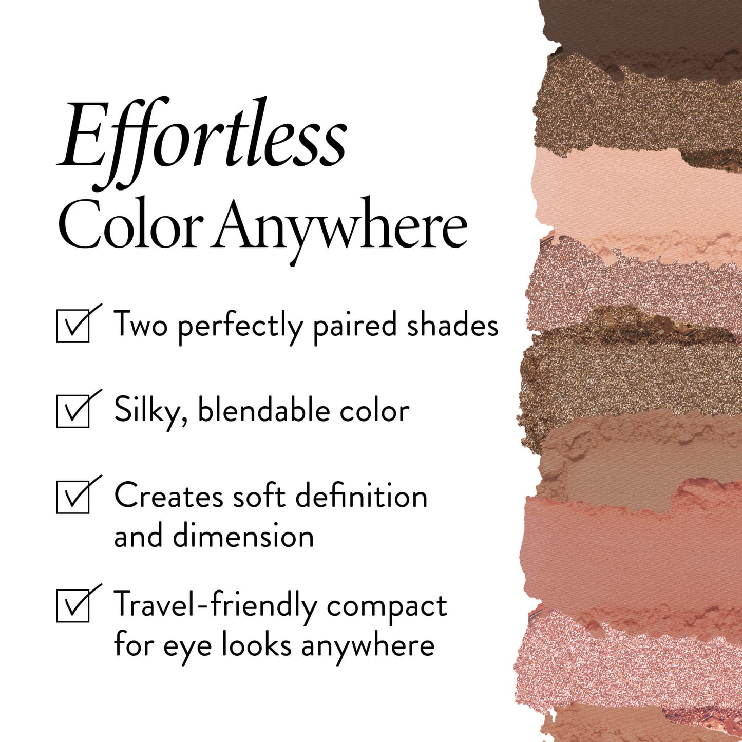 Double Shot Eyeshadow Duo Benefits