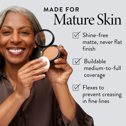 Double Take Baked Full Coverage Foundation Made for Mature Skin