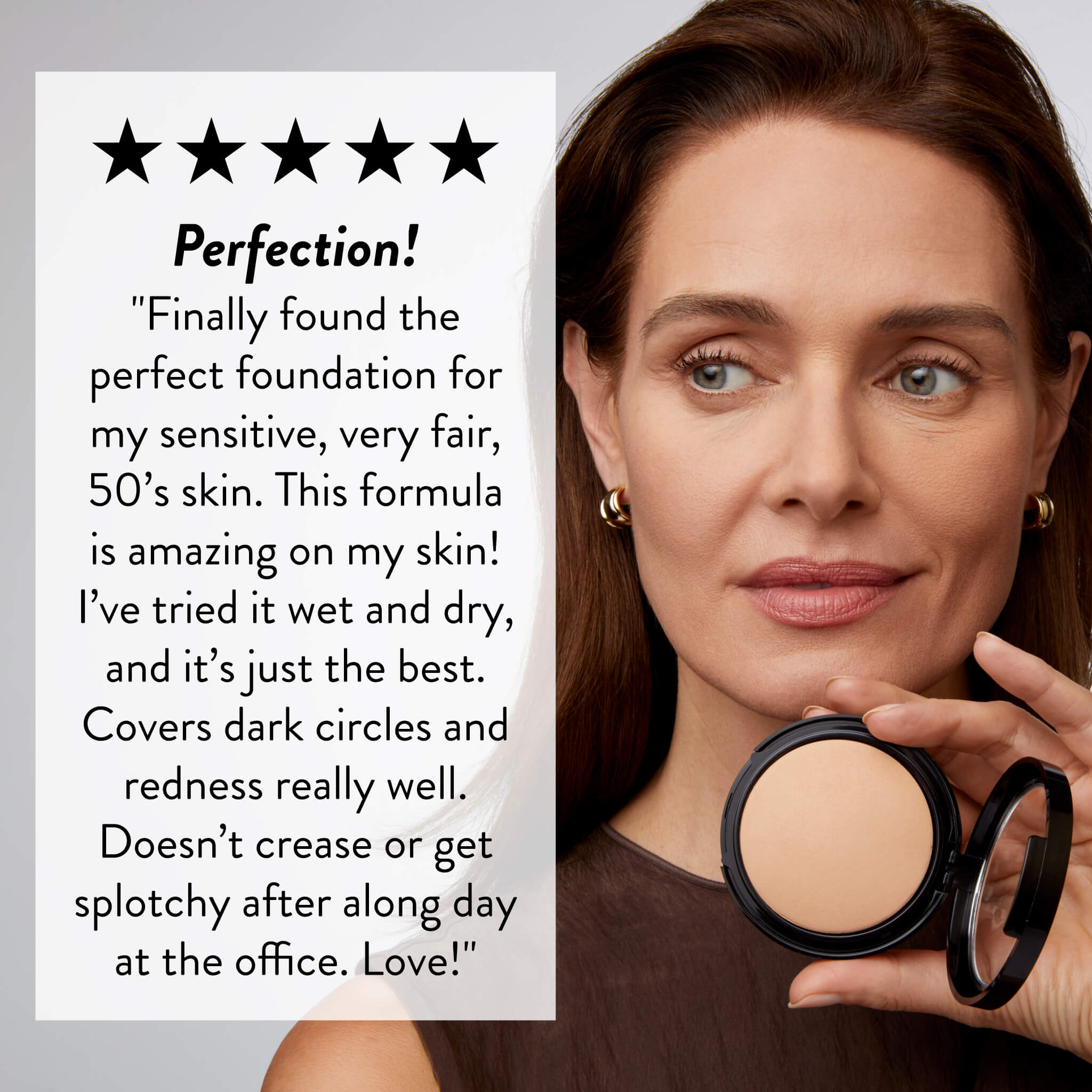 Double Take Baked Full Coverage Foundation | Dermatologist