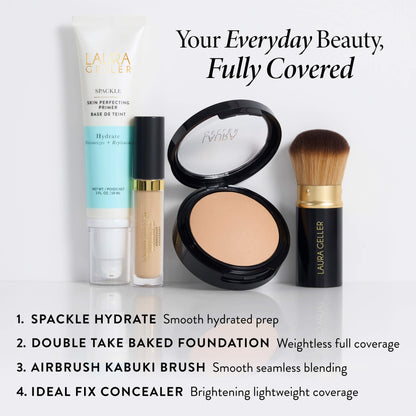 Double take Baked Full Coverage Foundation routine builder
