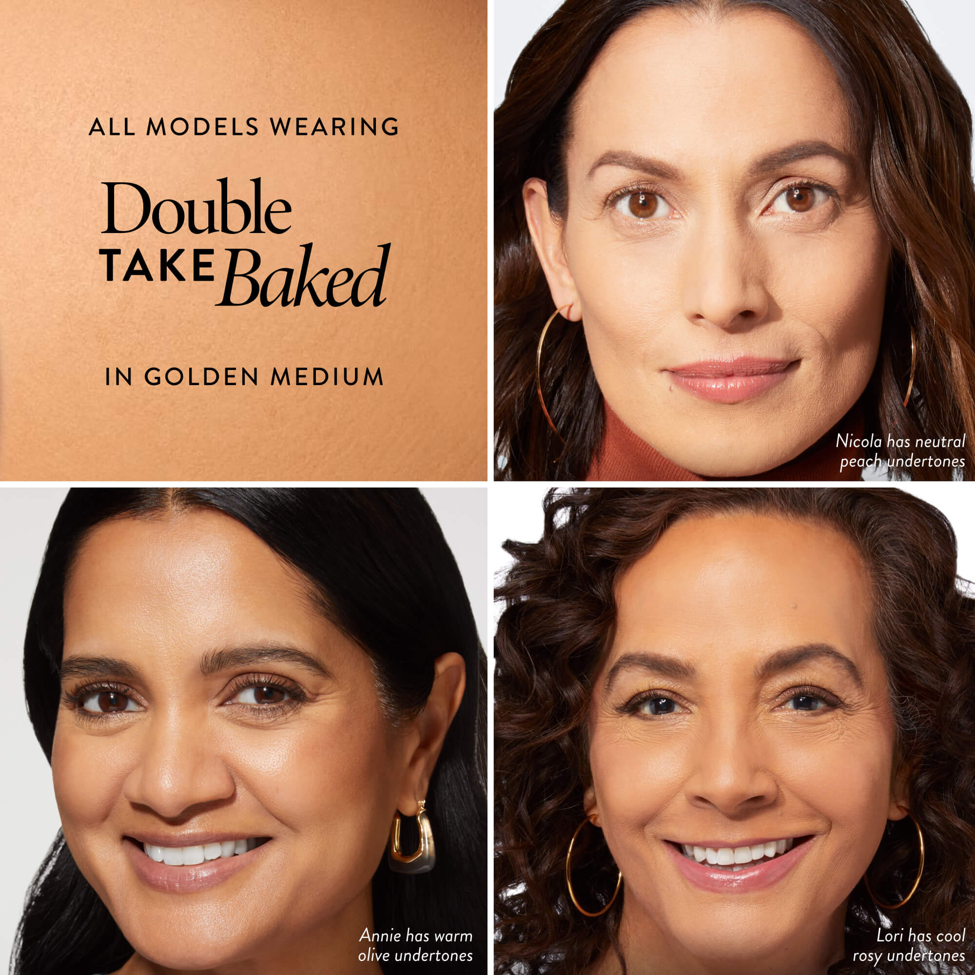 Double Take Baked Foundation in Golden Medium