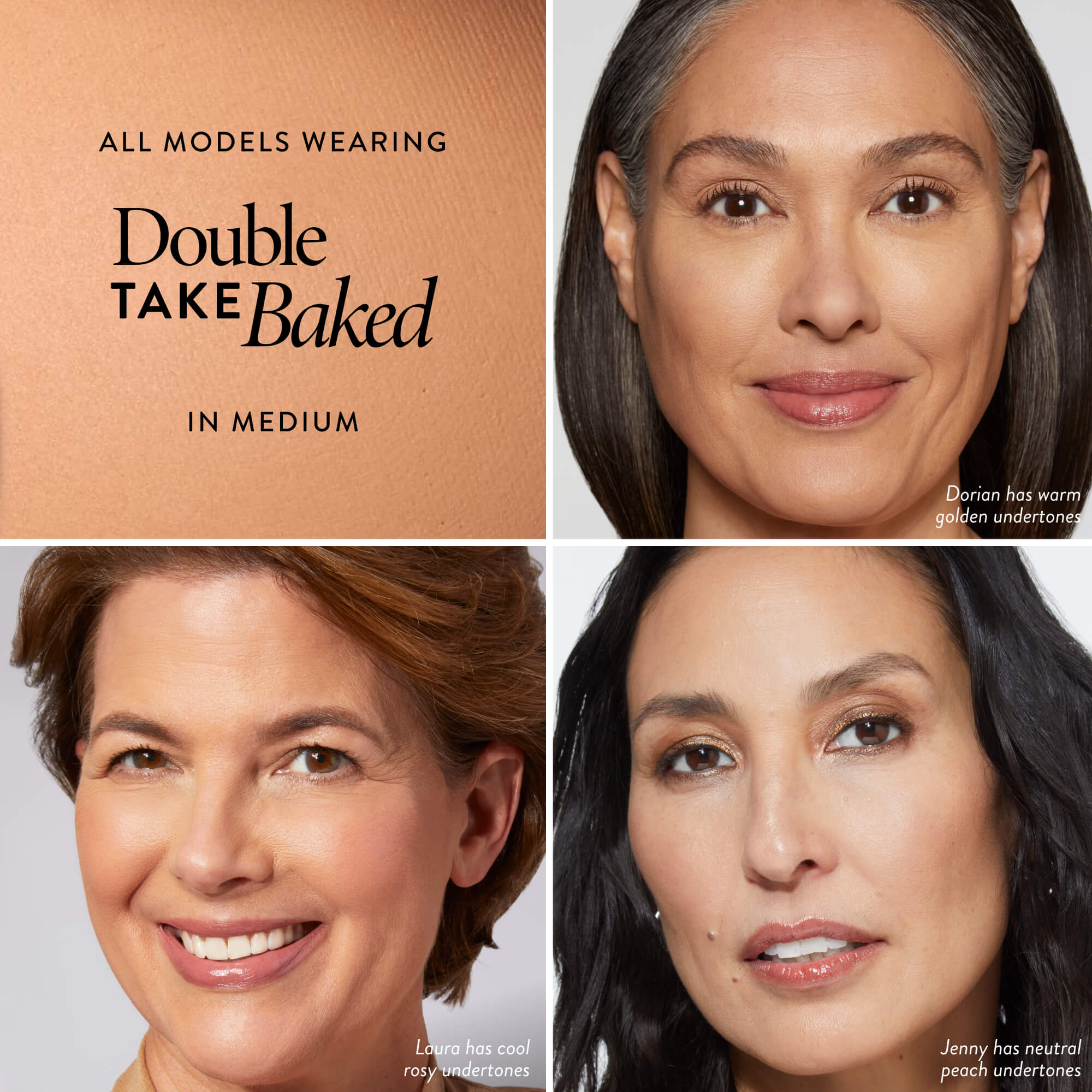 Double Take Baked Foundation 3 model grid in medium