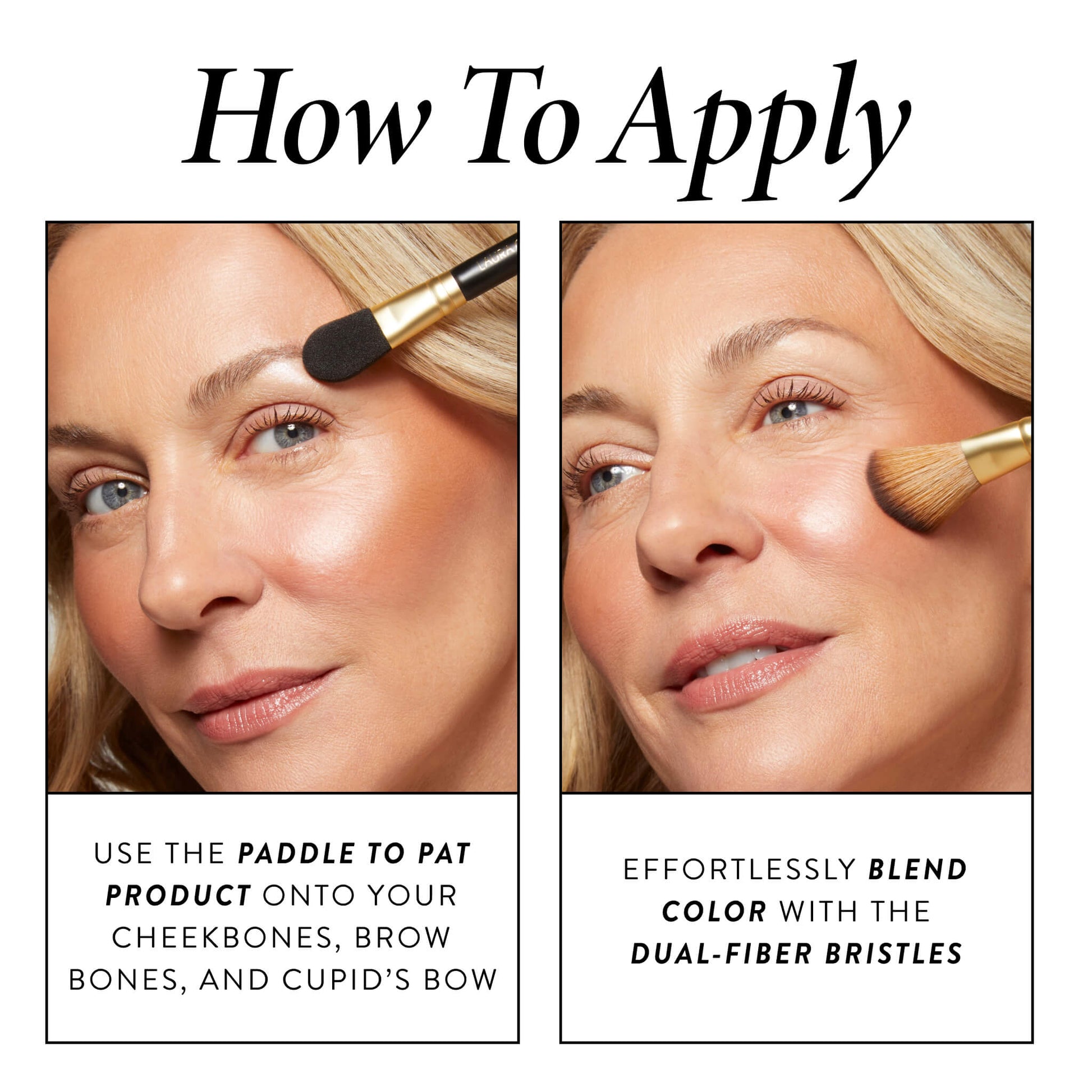 Dual-Ended Highlighter Brush how to apply