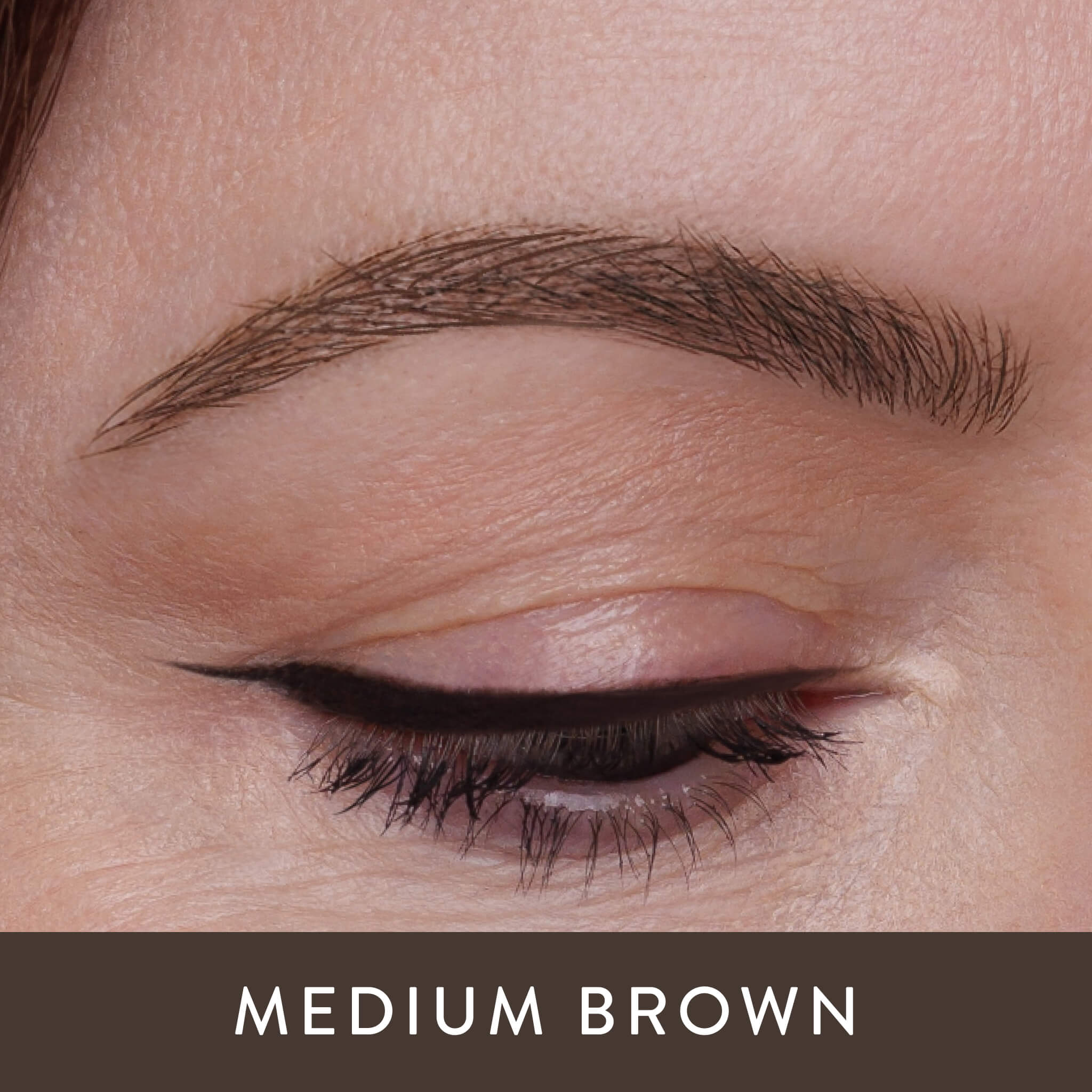 Dual-Ended Brow Sculpting Marker Medium brown model