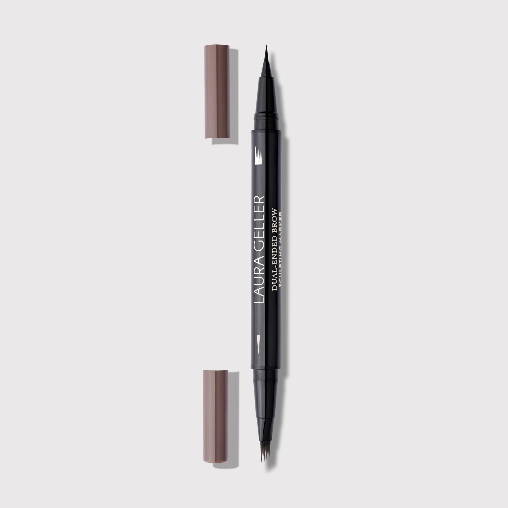 Dual-Ended Brow Sculpting Marker Medium Brown Soldier