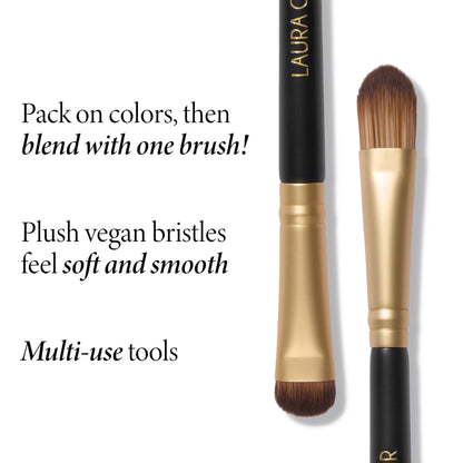 Dual-Ended Eyeshadow Brush product benefits