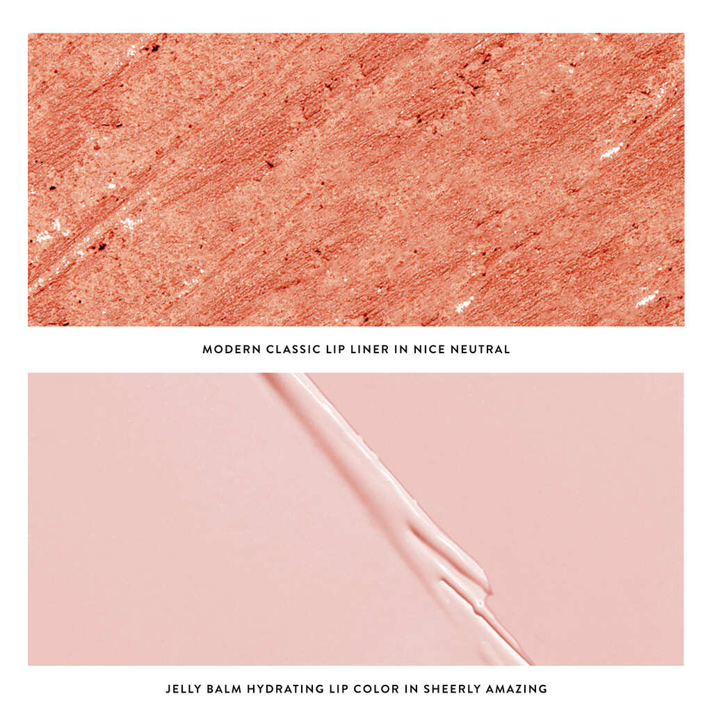 Love Your Lips Duo Group Texture in sheerly amazing & nice natural
