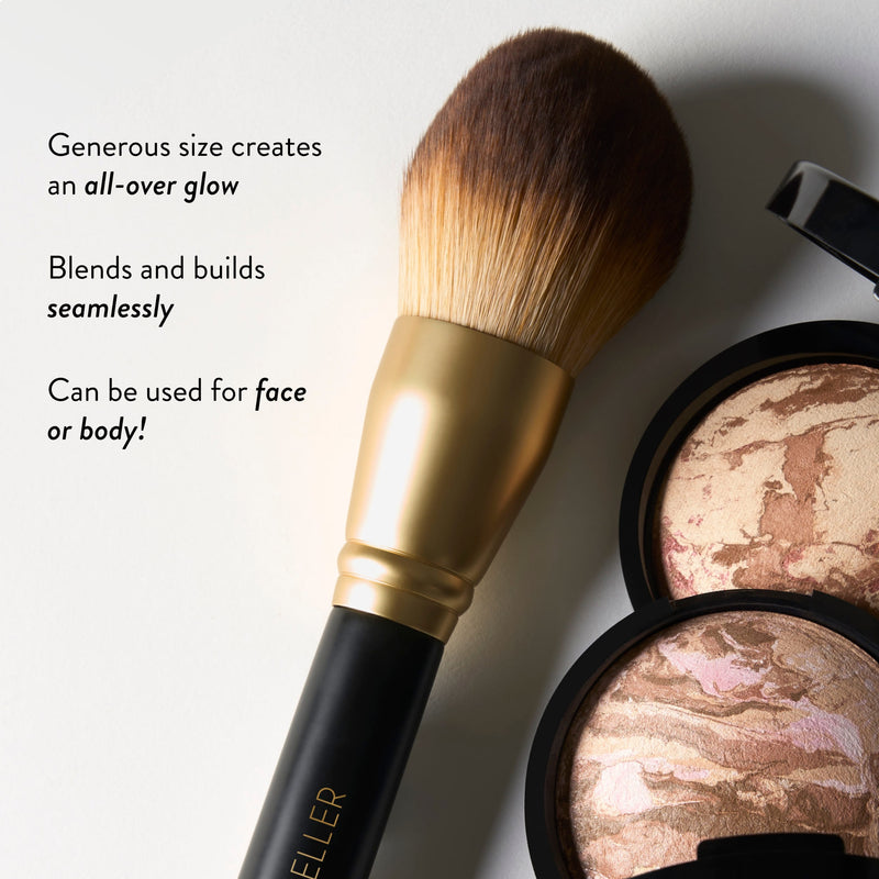 Face + Body Brush benefits