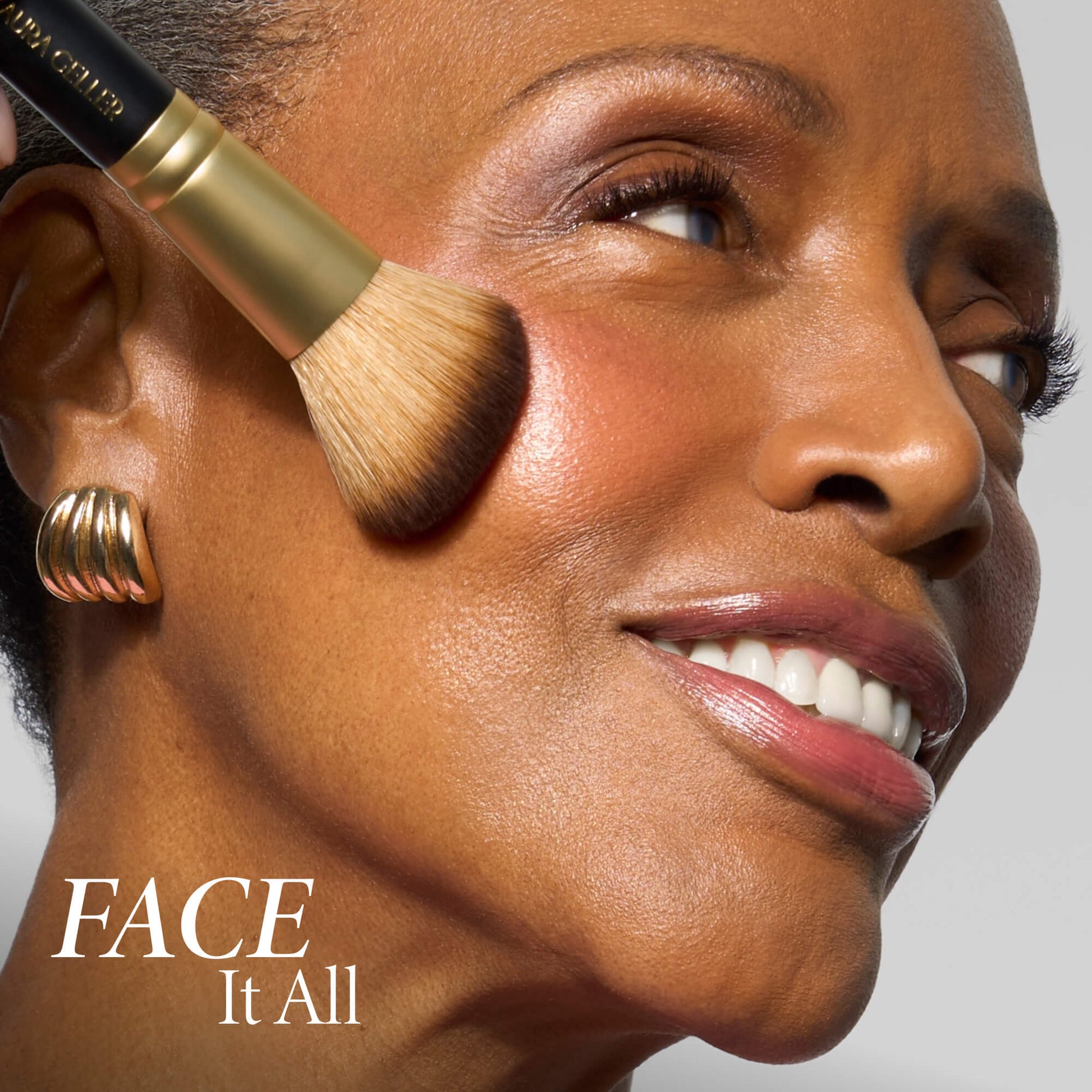 Face it All 2PC Brush Set full face model
