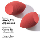 Full Face Blending Sponge product benefits include streak-free application and is latex free