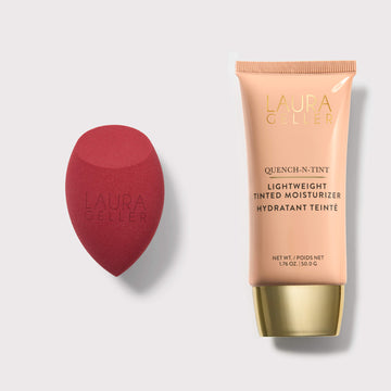 Quench-n-Tint Lightweight Tinted Moisturizer and Sponge Light