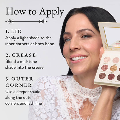 Gelato Swirl Eyeshadow Palette - Neapolitan Nights how to apply