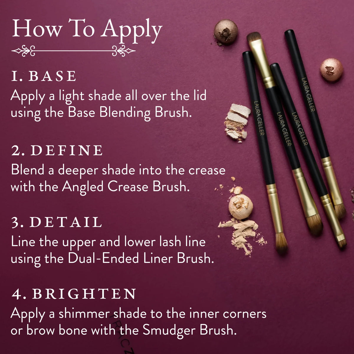 All Day Essential Eye Kit (6PC) how to apply