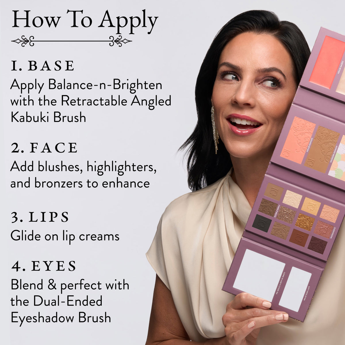 RSVP Yes! Full Face Kit (4 PC) How to Apply