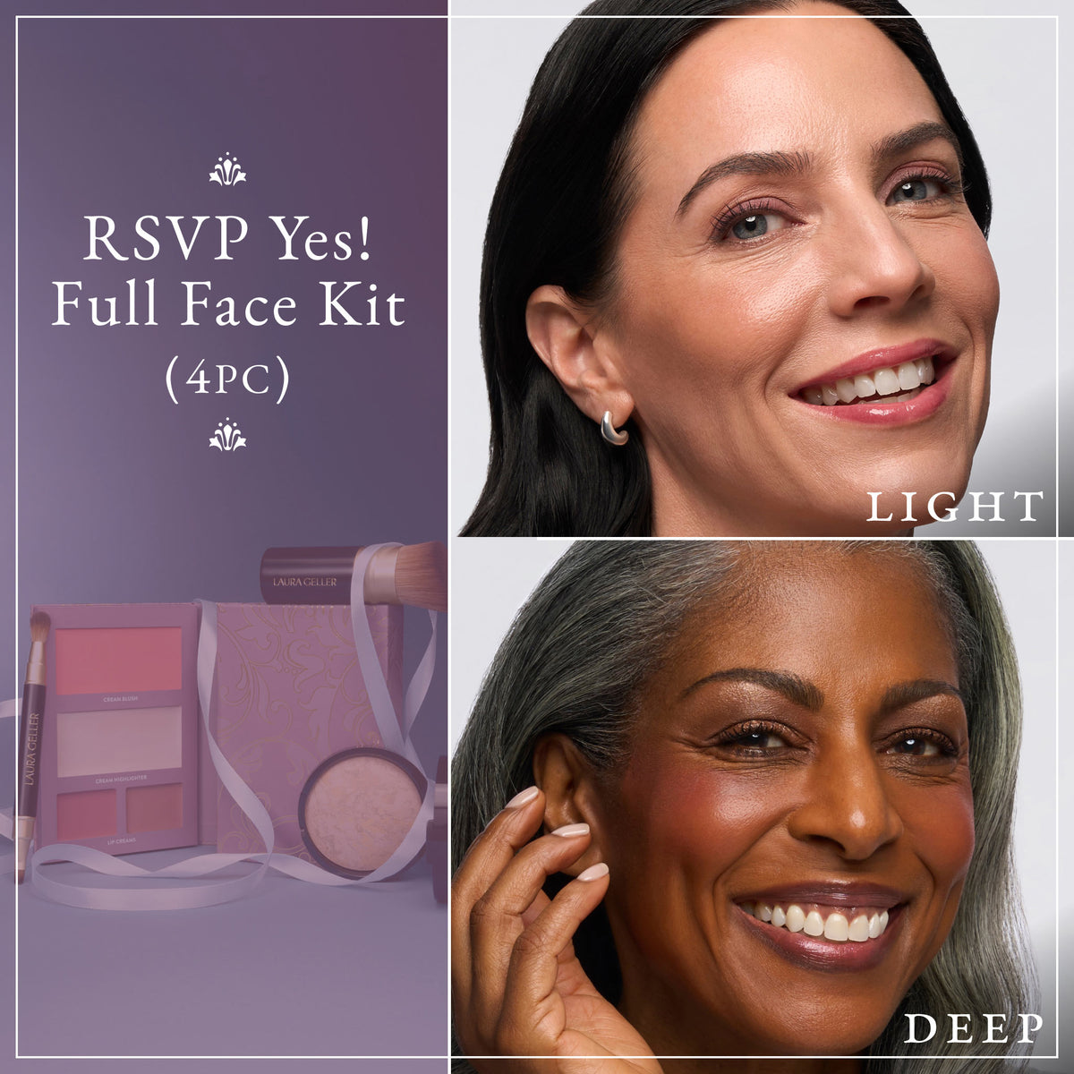 RSVP Yes! Full Face Kit (4 PC) Model Grid