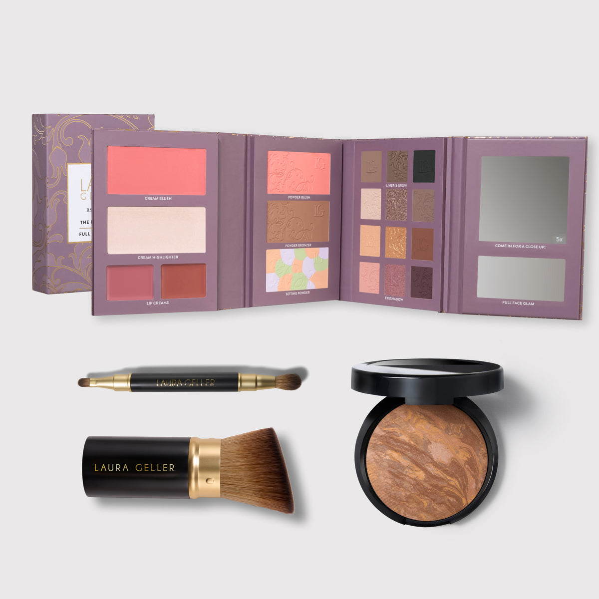 RSVP Yes! Full Face Kit (4 PC) Tan
