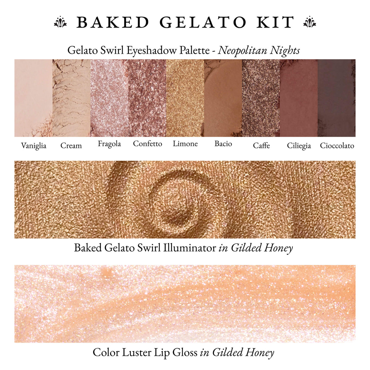 Golden Glam Kit (3PC) Group Texture