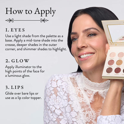 Golden Glam Kit (3PC) How to apply
