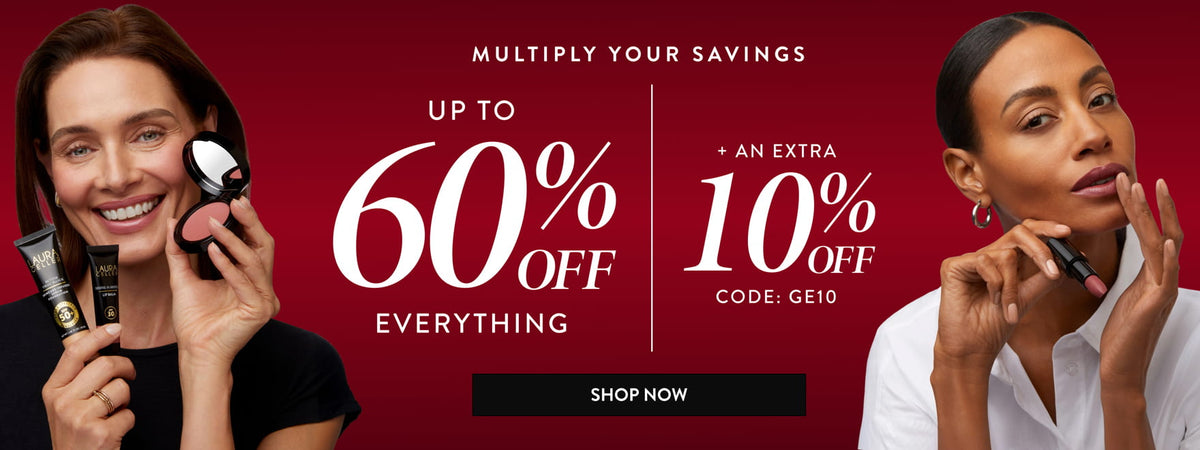 Multiply Your Savings: Up to 60% off everything + an extra 10% off with code GE10