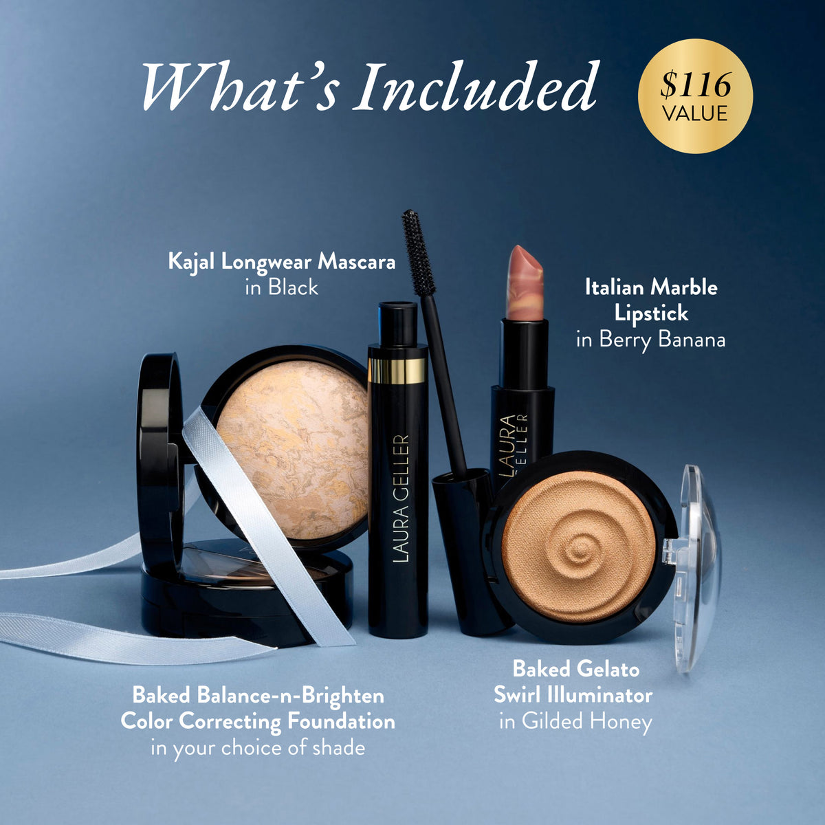 Holiday Glow Full Face Kit (4PC) Whats Included
