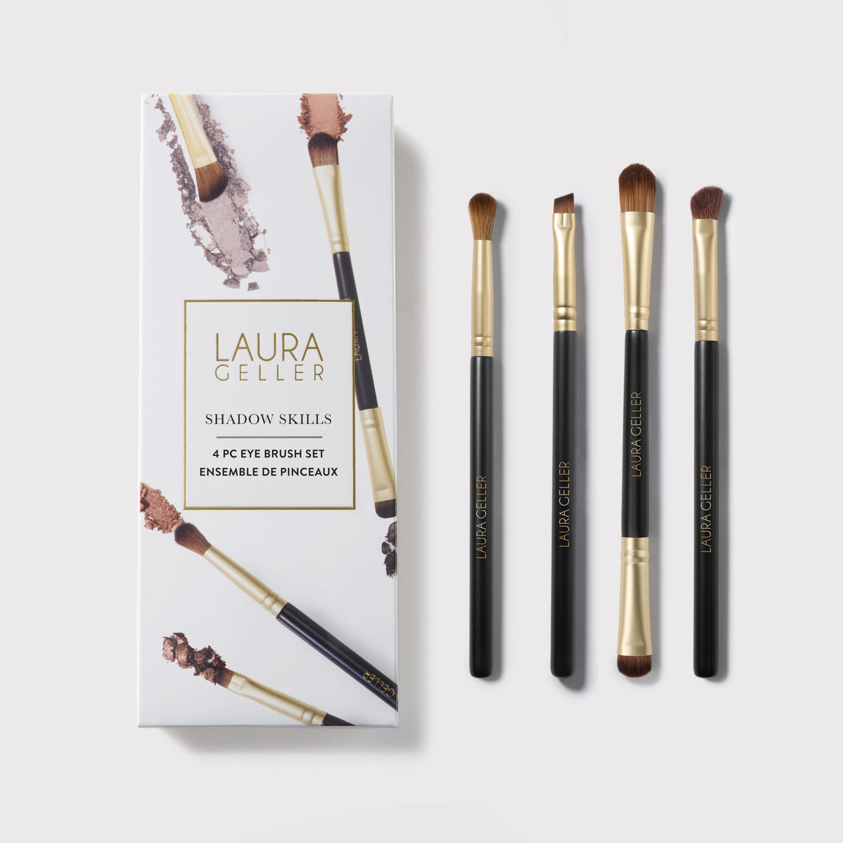 Shadow Skills 4PC Eye Brush Set Soldier