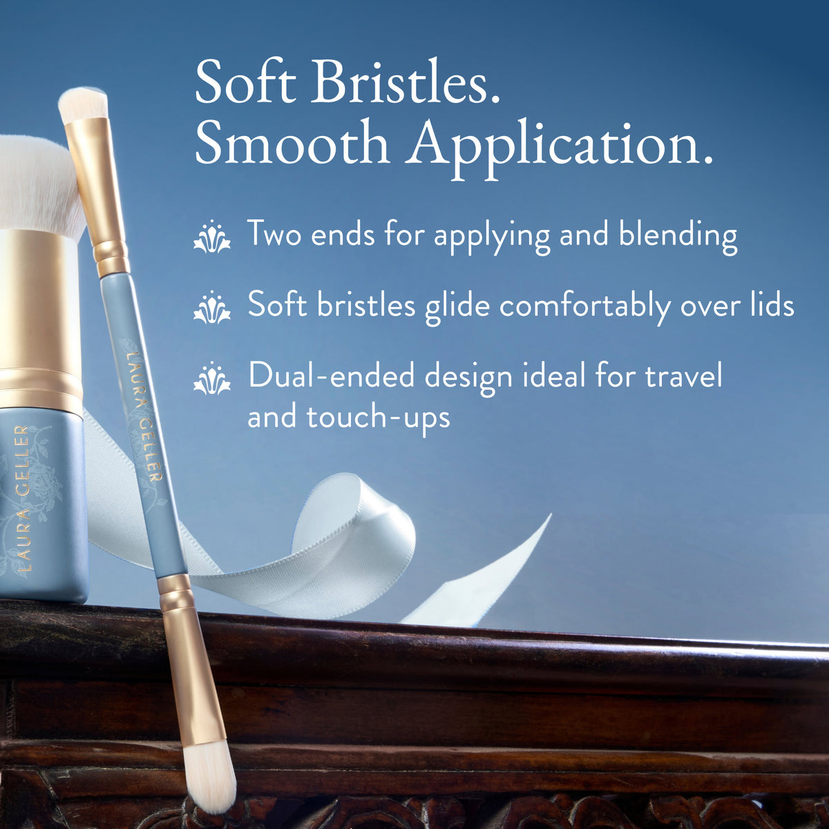 Dual-Ended Eye Shadow Brush product benefits